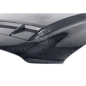 Ford Shelby GT500 Hood - Anderson Composites - Ram Air Type-CR Carbon Fiber - `10-`14